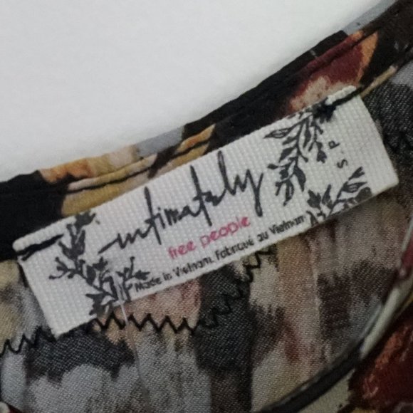 Free People Intimately Patterned Lace Trim Cami - Picture 11 of 12